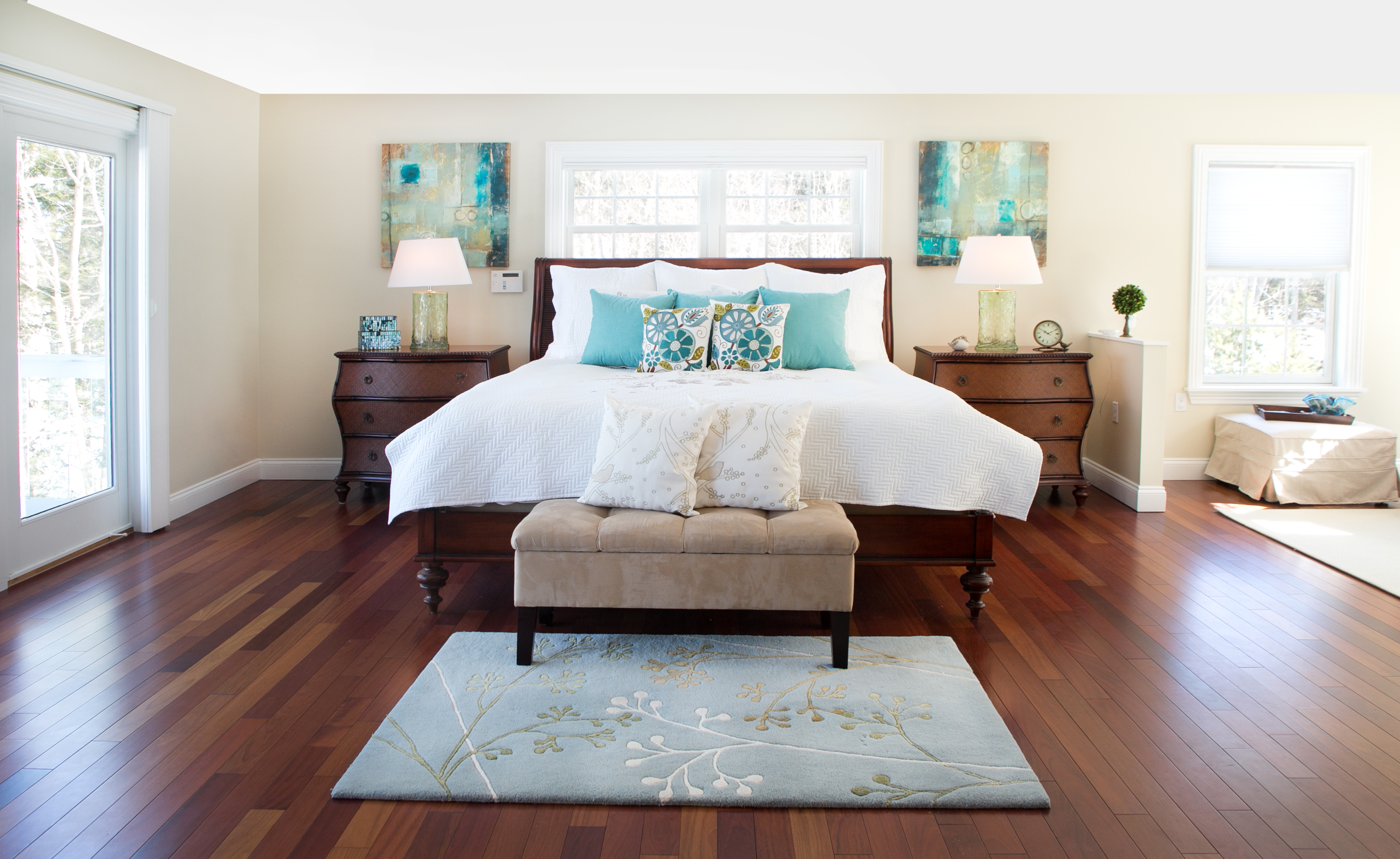 photo of Master Bedroom bed view