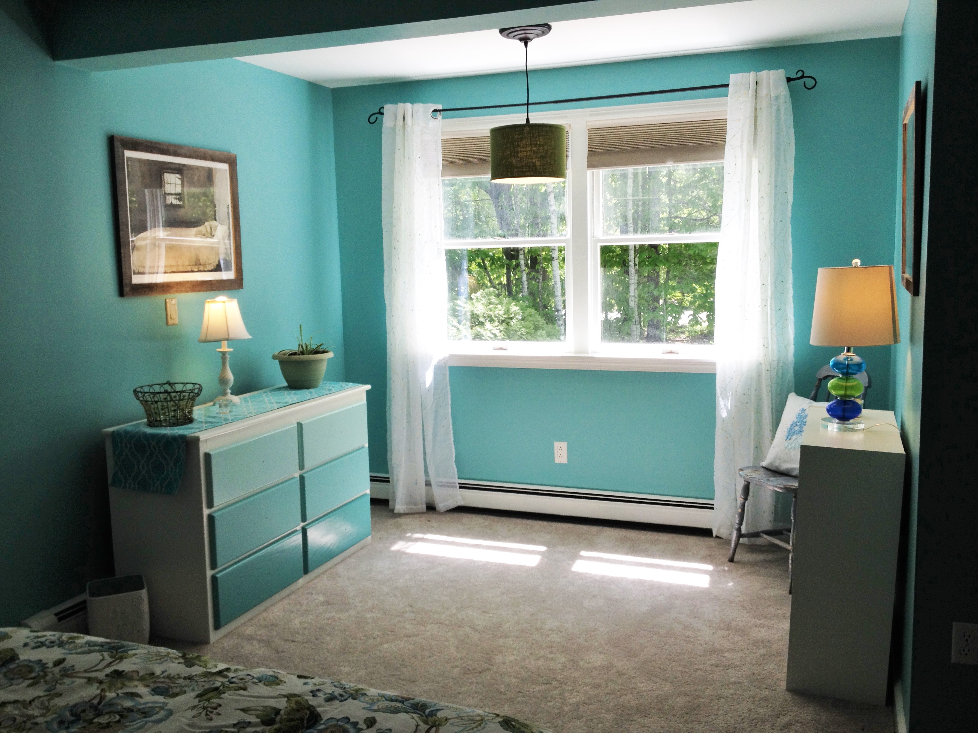 photo of sitting area in bedroom