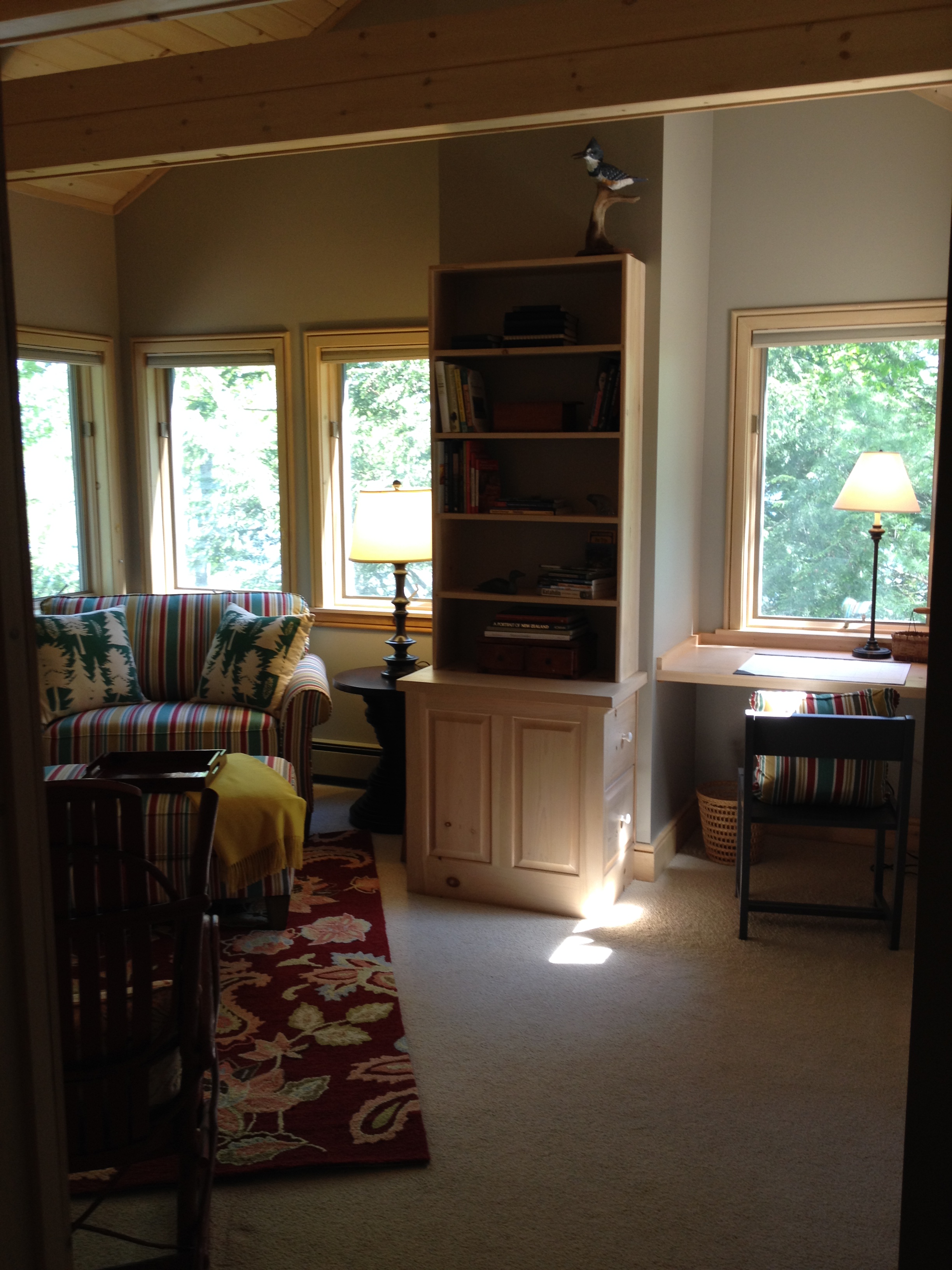 photo of guest suite living room